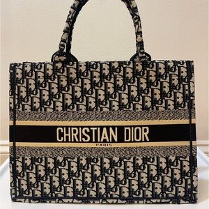 Dior large tote bag